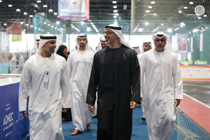 Khaled bin Mohamed bin Zayed visits 5th Abu Dhabi Summer Sports