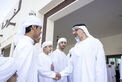 Khaled bin Mohamed bin Zayed offers condolences to Ali, Obaid and Hamad Salem Belhabala Al Ketbi on the passing of their mother