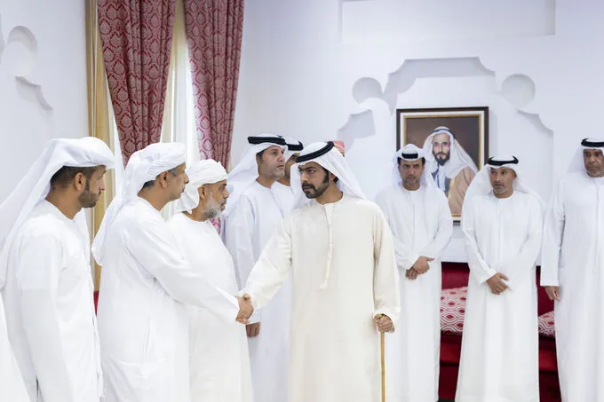 Khalifa bin Tahnoon bin Mohammed offers condolences on the passing of Hamad Mohammed Saeed Al Derei
