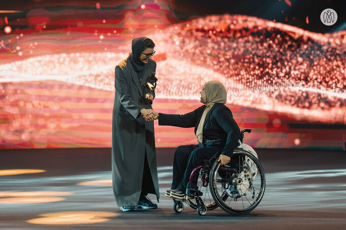 Nahyan Bin Zayed crowns the winners of the seventh Fatima Bint Mubarak Women Sports Award