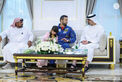 خالد بن محمد بن زايد يحضر حفل استقبال رائد الفضاء الإماراتي سلطان النيادي في مدينة العين