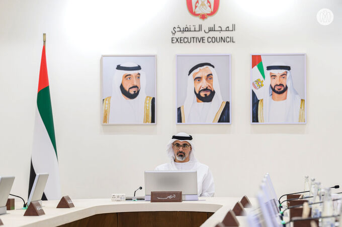 Khaled bin Mohamed bin Zayed chairs Abu Dhabi Executive Council meeting
