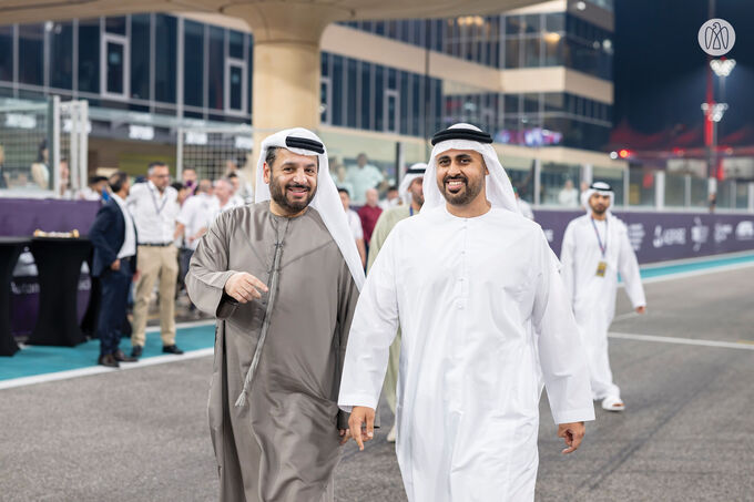 Theyab bin Mohamed bin Zayed awards winners of inaugural Abu Dhabi Autonomous Racing League