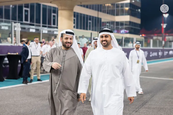 Theyab bin Mohamed bin Zayed awards winners of inaugural Abu Dhabi Autonomous Racing League