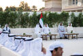 Hazza bin Zayed receives well-wishers for holy month of Ramadan