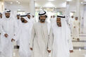 Khalifa bin Tahnoon bin Mohammed attends Humaid Rashed Al Shamsi wedding reception