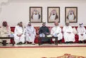 Hazza bin Zayed offers condolences on the passing of Mubarak Mohaimeed Al Mansouri