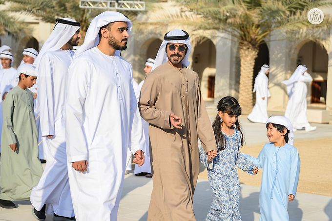 Theyab bin Mohamed bin Zayed visits Al Hosn Festival 2023