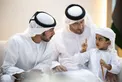 Khalifa bin Tahnoon bin Mohammed attends reception for Al Shamsi and Al Salmi weddings