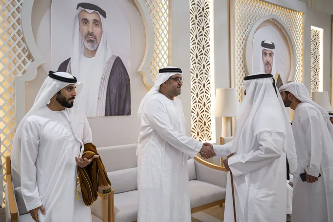 Mohammed bin Hamdan bin Zayed attends Al Ketbi weddings reception