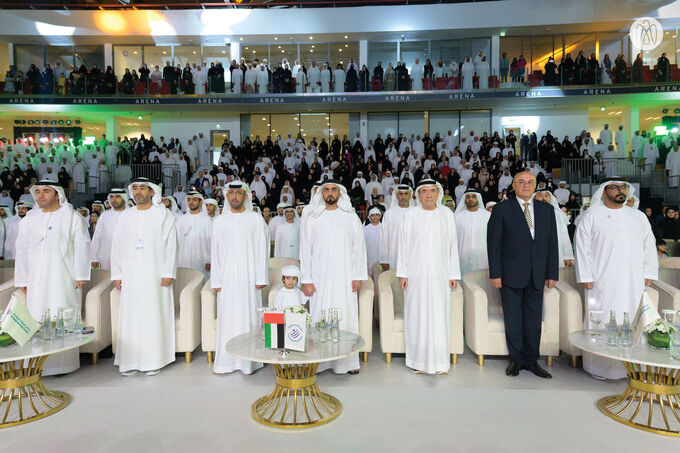 Under the patronage of Mansour bin Zayed and in the presence of Saif bin Zayed, Emirates National Schools hosts graduation ceremony for 561 graduating students