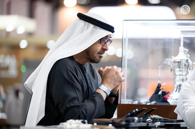 UAE President visits Abu Dhabi International Hunting and Equestrian Exhibition