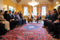 Crown Prince of Abu Dhabi meets with Prime Minister of Norway