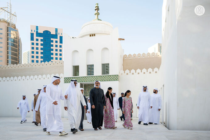 Khaled bin Mohamed bin Zayed reviews Al Hosn Festival’s heritage, cultural and artistic events