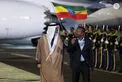 On behalf of UAE President, Crown Prince of Abu Dhabi arrives in Addis Ababa to attend World Without Hunger Conference