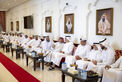 Khaled bin Mohamed bin Zayed offers condolences to Ali, Obaid and Hamad Salem Belhabala Al Ketbi on the passing of their mother