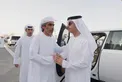 هزاع بن زايد يُقدّم واجب العزاء في وفاة علي بخيت علي سليمان المزروعي