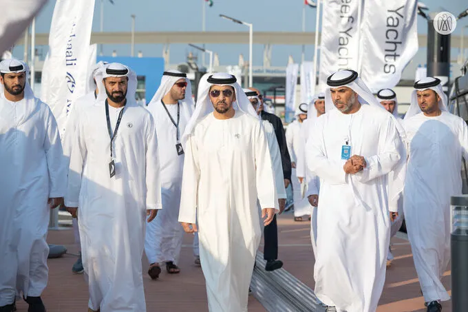 Hamdan bin Zayed visits 6th Abu Dhabi International Boat Show