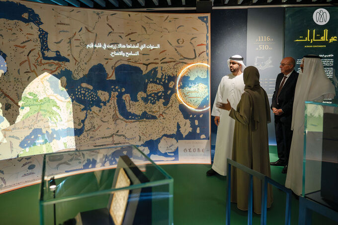 Under the patronage of Mansour bin Zayed, Theyab bin Mohamed bin Zayed inaugurates Andalusia: History and Civilisation exhibition