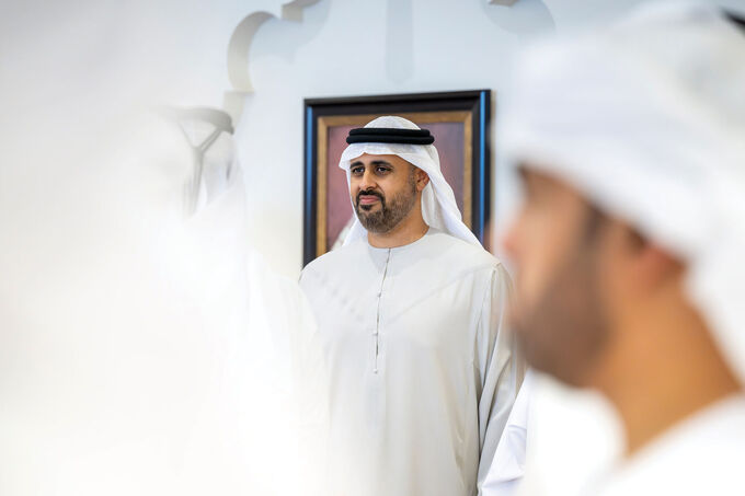 Theyab bin Mohamed bin Zayed offers condolences on the passing of Mohammed Abdulla Al Dhaheri