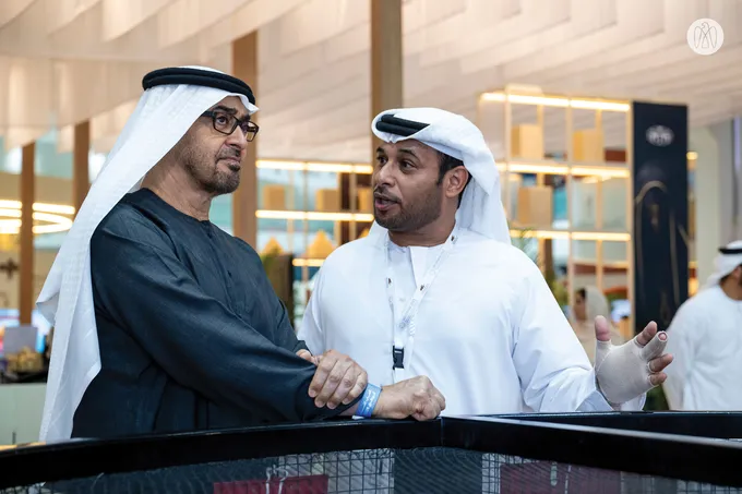 UAE President visits Abu Dhabi International Hunting and Equestrian Exhibition