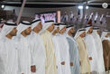 Humaid bin Rashid Al Nuaimi attends Commemoration Day ceremony at Wahat Al Karama in Abu Dhabi