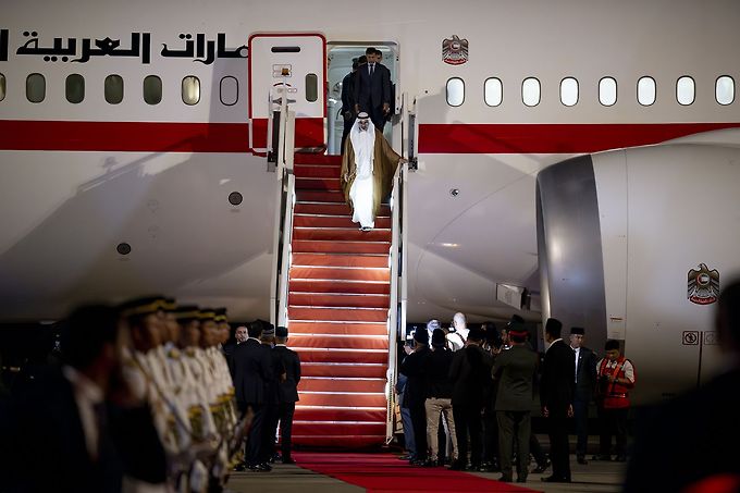 Khaled bin Mohamed bin Zayed arrives in Malaysia on official visit