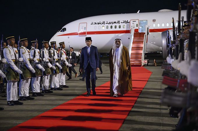 Khaled bin Mohamed bin Zayed arrives in Malaysia on official visit