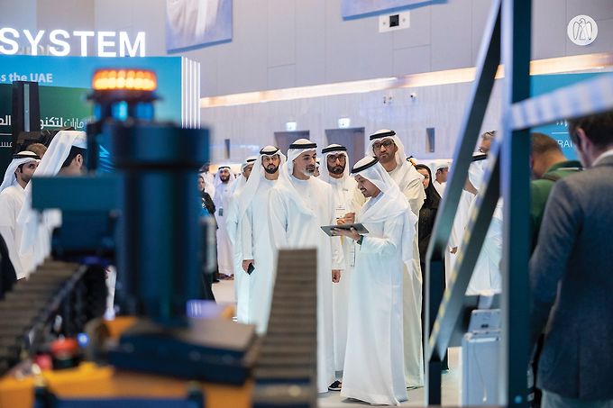 Khaled bin Mohamed bin Zayed visits first UAE Climate Tech forum