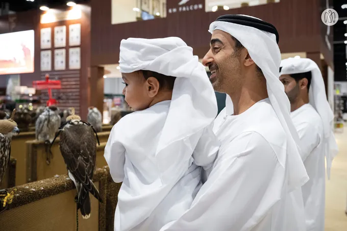 UAE President visits Abu Dhabi International Hunting and Equestrian Exhibition