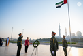 Theyab bin Mohamed bin Zayed receives President of Slovenia at Wahat Al Karama