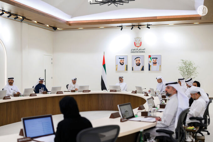 Khaled bin Mohamed bin Zayed chairs Abu Dhabi Executive Council meeting