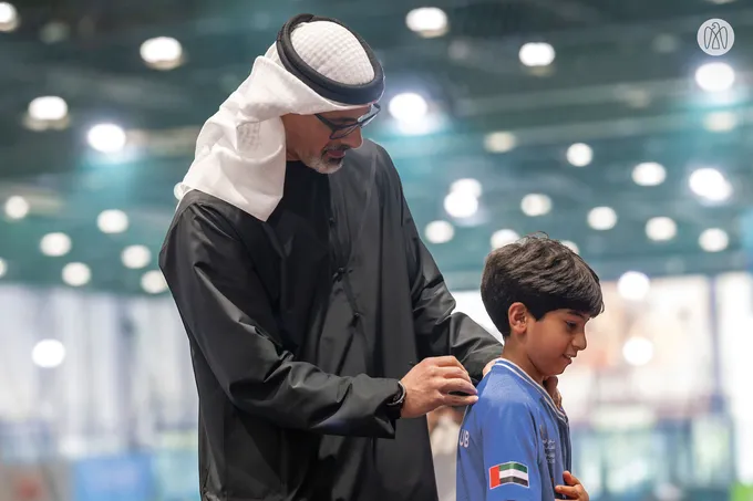 Khaled bin Mohamed bin Zayed visits 5th Abu Dhabi Summer Sports