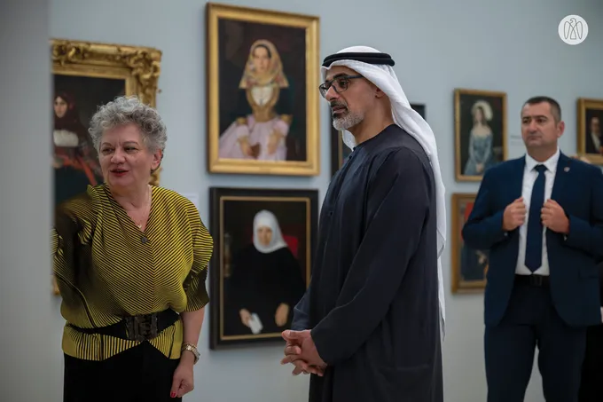 Crown Prince of Abu Dhabi visits National Gallery of Greece in Athens