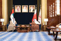 Crown Prince of Abu Dhabi arrives in Bahrain
