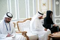 Crown Prince of Abu Dhabi meets Russian President in Minsk, Belarus
