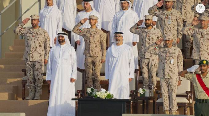 Khaled bin Mohamed bin Zayed attends graduation ceremony of 18th cohort of UAE National Service programme