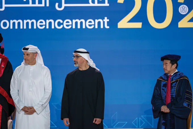 Khaled bin Mohamed bin Zayed attends Mohamed bin Zayed University of Artificial Intelligence 2026 commencement ceremony