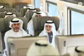 Nahyan bin Mubarak boards Etihad Rail’s passenger train from Abu Dhabi to Fujairah