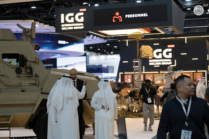 Khaled bin Mohamed bin Zayed visits IDEX 2025