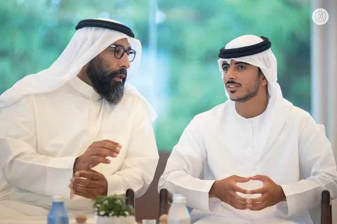 Hamdan bin Zayed receives citizens at Al Dhannah Palace and commends outstanding talent in Al Dhafra Region
