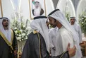 Khalifa bin Tahnoon bin Mohammed attends reception for Al Mazrouei weddings