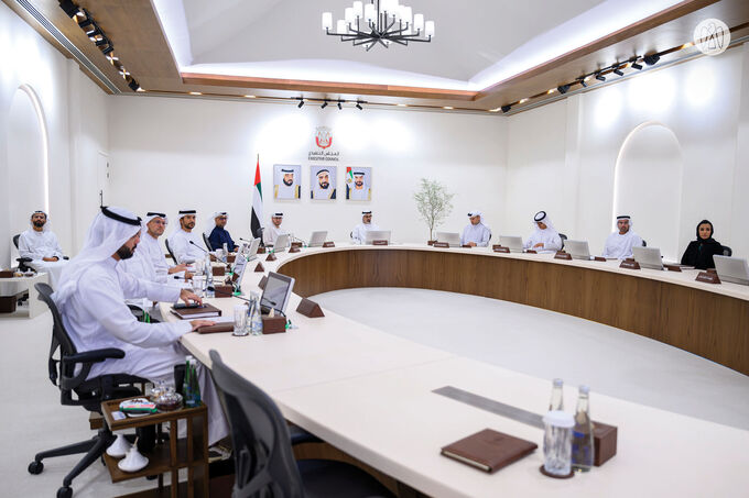 Khaled bin Mohamed bin Zayed chairs Abu Dhabi Executive Council meeting