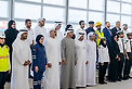 The UAE President inaugurates Khalifa Port expansion