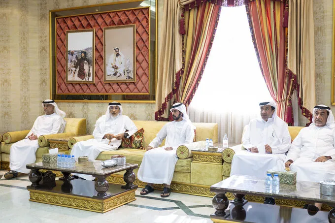 Khalifa bin Tahnoon bin Mohammed offers condolences on the passing of Shamma Suhail Al Yabhouni Al Dhaheri
