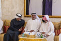 Khaled bin Mohamed bin Zayed offers condolences on the passing of Meera bint Rashid Al Mazrouei