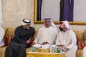 Khaled bin Mohamed bin Zayed offers condolences on the passing of Meera bint Rashid Al Mazrouei