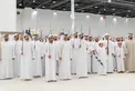 Hazza bin Zayed and Nahyan bin Zayed attend wedding reception of Mohamed Ali Al Kaabi