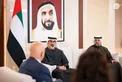 Khaled bin Mohamed bin Zayed meets Co-Chief Executive Officer of Oracle