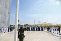 Theyab bin Mohamed bin Zayed raises UAE flag at Wahat Al Karama to mark UAE Flag Day 